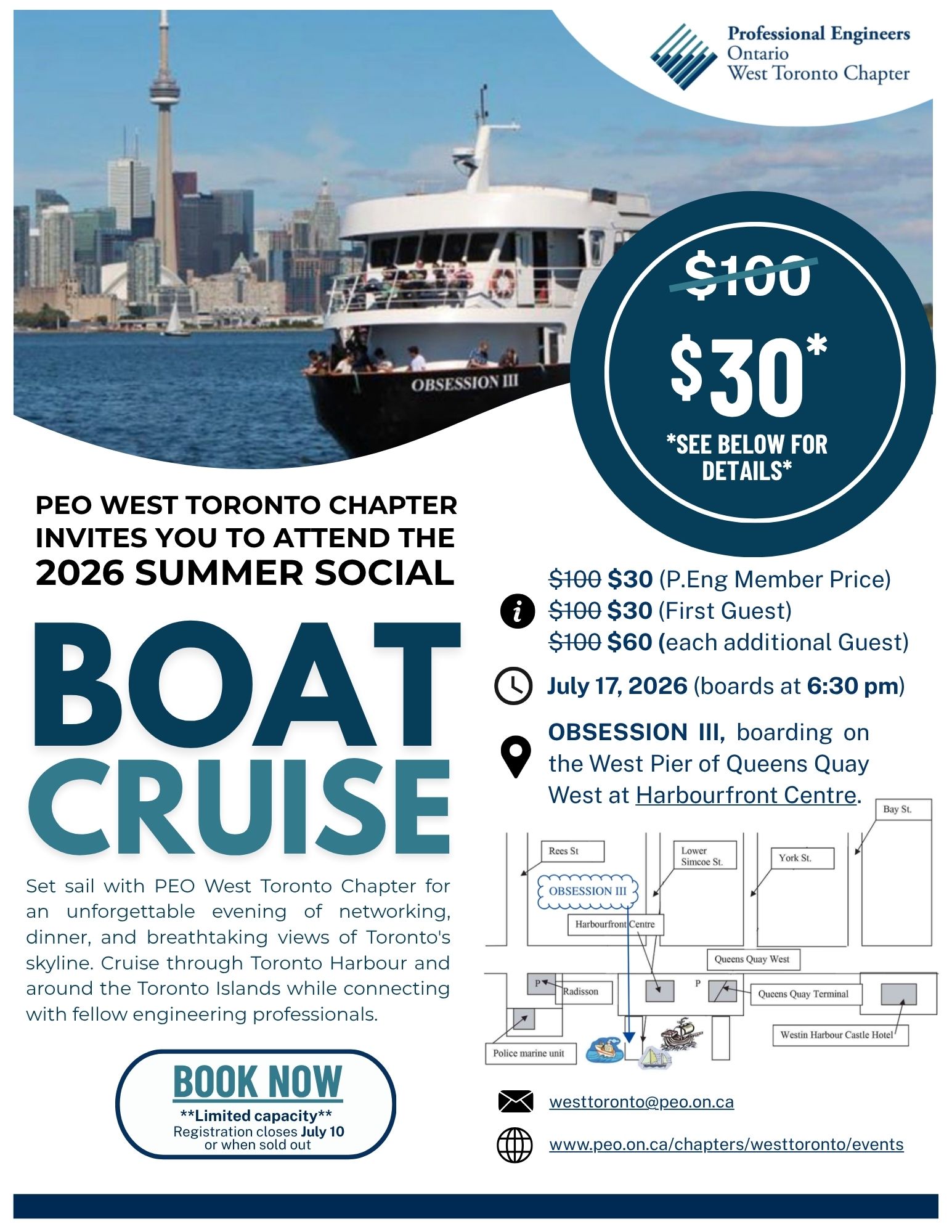 PEOWT_2026 Summer Social Boat Cruise Flyer 
