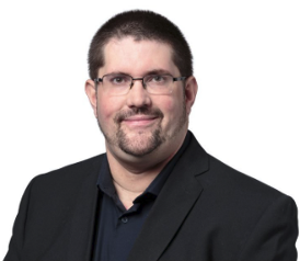 A person wearing glasses and a black jacket

AI-generated content may be incorrect.