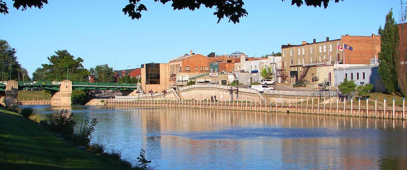 Picture of downtown Chatham, Ontario