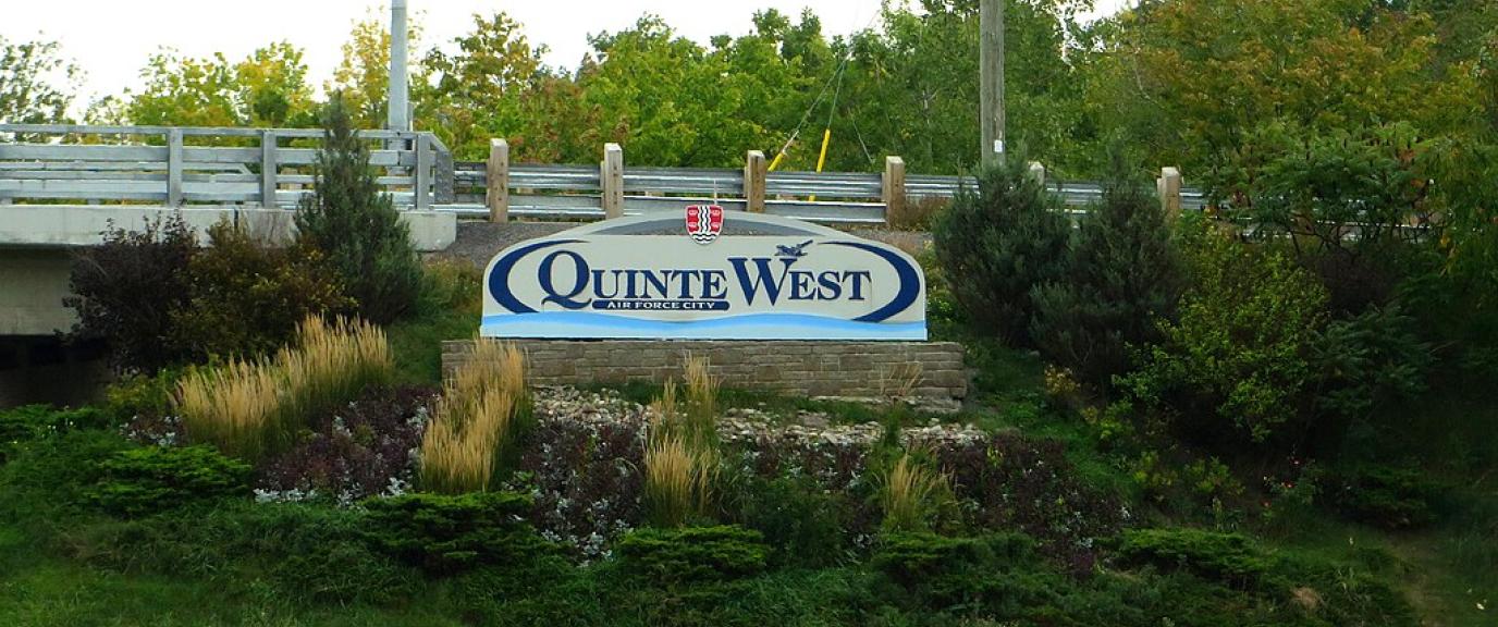 Picture of Quinte West Highway Sign