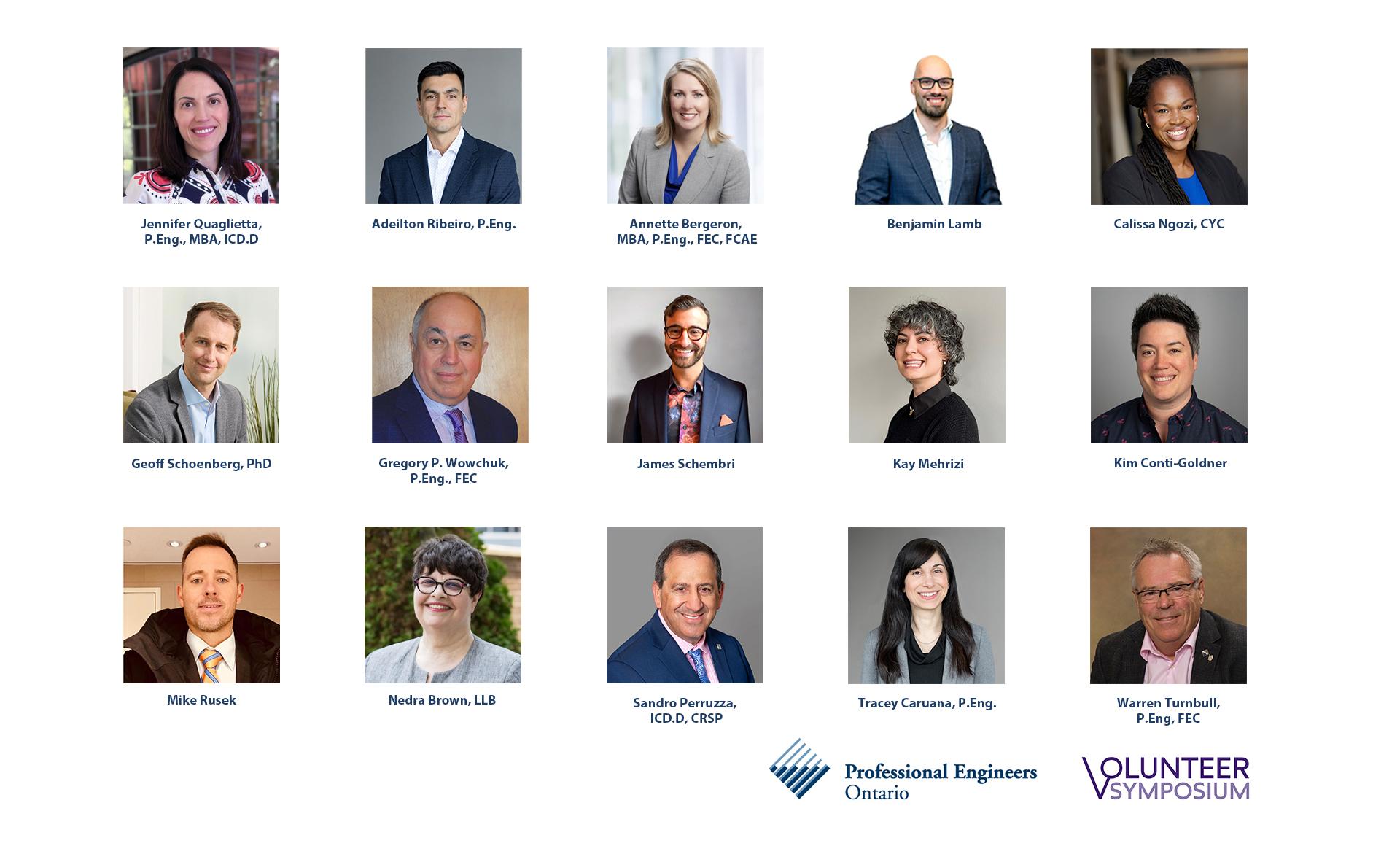 2025 Volunteer Symposium Presenters