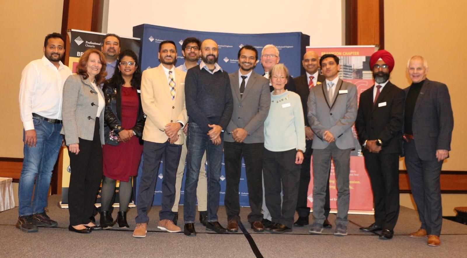 Brampton Chapter Executive members